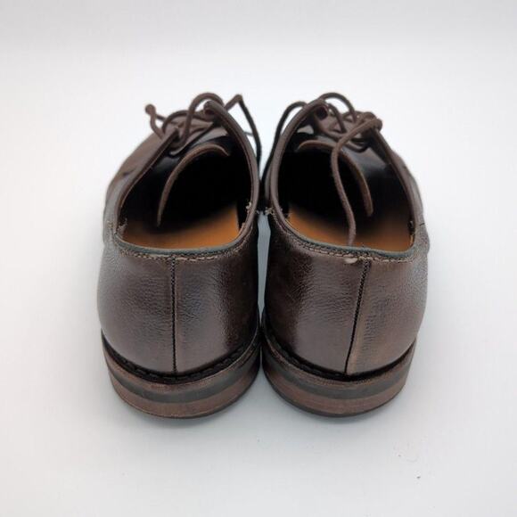 Allen Edmonds Shoes Mens 8.5 Brown Feather Welt Leather Dress Derby Extralight main image 5